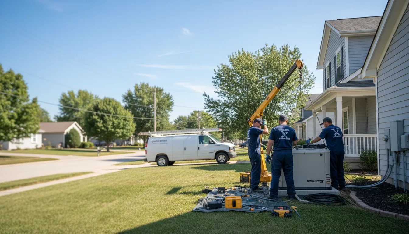 Generator Installation in Brooklyn, IA near me